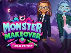 لعبة Monster Makeover ﺔﺳﺭﺪﻣ ﺔﻌﺒﻃ على الانترنت