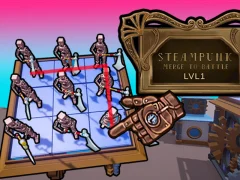 لعبة ﺔﻛﺮﻌﻤﻠﻟ steampunk ﺞﻣﺩ على الانترنت