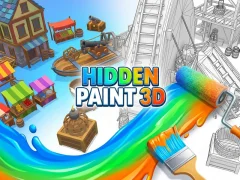 لعبة Hidden Paint 3D على الانترنت
