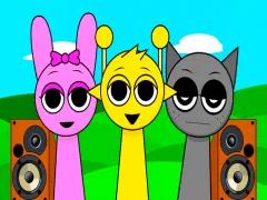 لعبة Sprunki Monster Music Beats على الانترنت