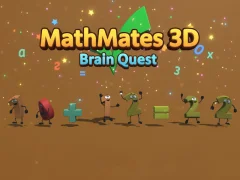 لعبة MathMates 3D: ﻍﺎﻣﺪﻟﺍ ﺔﻤﻬﻣ على الانترنت