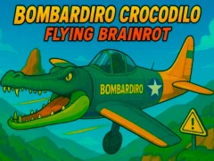 لعبة Bombardiro Crocodilo Flying Beanrot على الانترنت