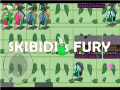 لعبة The Wizard Green Skibidis Fury على الانترنت