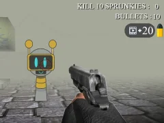 لعبة Sprunki 3d shooter على الانترنت