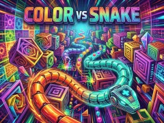 لعبة Color vs Snake على الانترنت