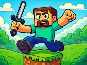 لعبة Minecraft Parkour ﺏﺭﺎﺠﺘﻟﺍ على الانترنت