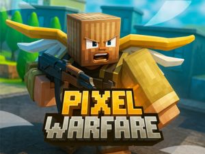 لعبة Minecraft Pixel Warfare على الانترنت
