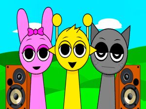 لعبة Sprunki Monster Music Beats على الانترنت