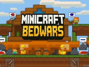 لعبة Minicraft dedwars على الانترنت