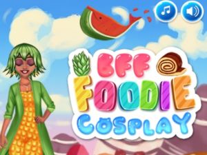 لعبة BFF Foodie Cosplay على الانترنت