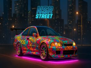 لعبة NSR ﻉﺭﺎﺷ ﺕﺍﺭﺎﻴﺳ ﻕﺎﺒﺳ على الانترنت