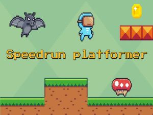 لعبة Platformer Speedrun على الانترنت