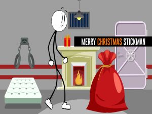 لعبة Stickman ﺪﻴﻌﺳ ﺩﻼ﻿ﻴﻣ ﺪﻴﻋ على الانترنت