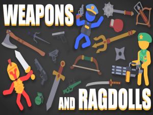 لعبة Ragdolls ﻭ ﺔﺤﻠﺳﻷ﻿ﺍ على الانترنت