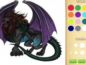 لعبة Dragon Chimera ﻦﻳﻮﻠﺗ ﺏﺎﺘﻛ على الانترنت