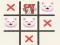 لعبة Cat Tic Tac Toe على الانترنت