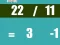 لعبة اختبار رياضيات القسمة على الانترنت