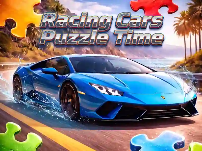 لعبة Racing Cars Puzzle Time على الانترنت
