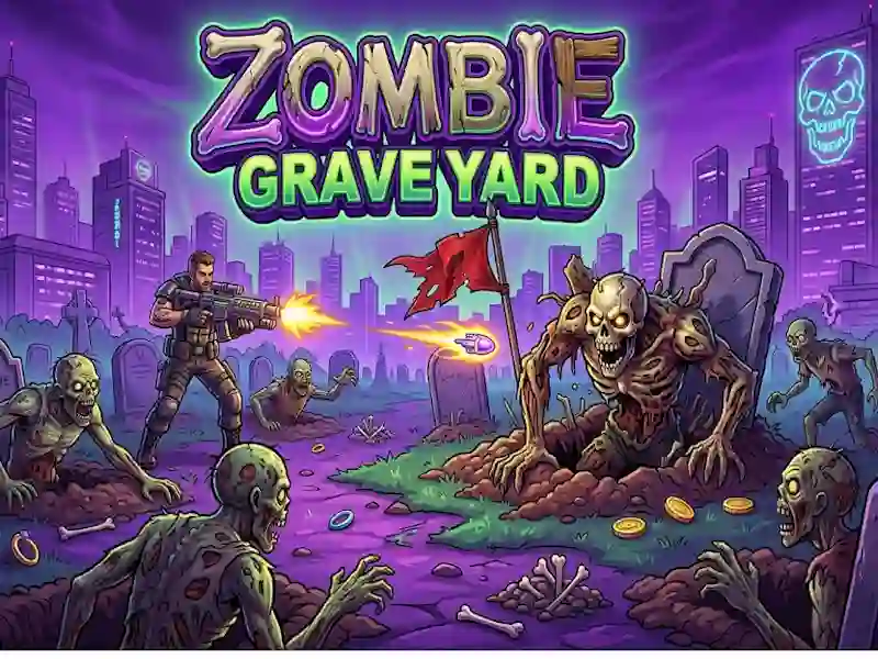 لعبة Zombie Grave Yard على الانترنت