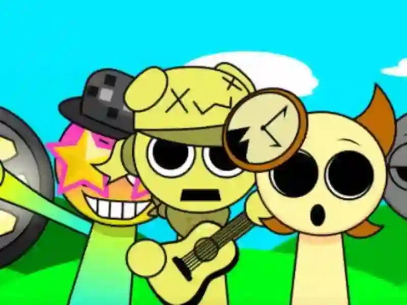 لعبة Sprunki ﺓﺄﻓﺎﻜﻤﻟﺍ ﻞﻛ على الانترنت