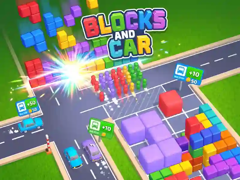 لعبة Blocks and Car على الانترنت