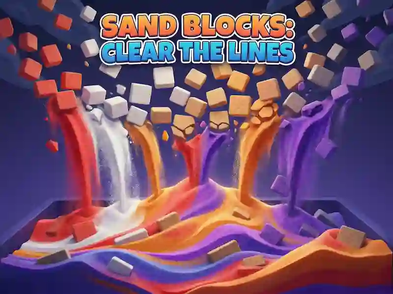 لعبة Sand Blocks: Clear the Lines على الانترنت