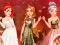 لعبة حفلة الأميرات المتلألئة على الانترنت