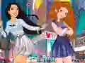 لعبة الأميرات يزرن نيويورك على الانترنت
