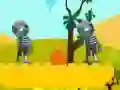 لعبة فضائي يطلق النار على الزومبي على الانترنت