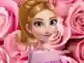 لعبة منتجع الأميرة الثلجية مع الورود على الانترنت