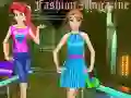 لعبة مجلة أزياء على الانترنت