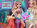 لعبة إيلي حورية البحر ضد الأميرة على الانترنت