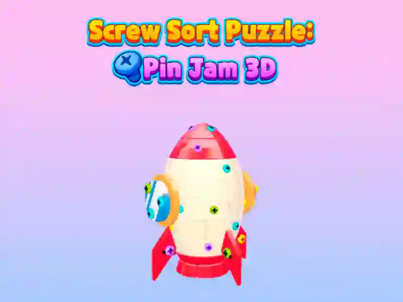 لعبة PIN JAM 3D :ﺭﺎﻤﺴﻤﻟﺍ ﺯﺮﻓ ﺰﻐﻟ على الانترنت