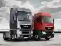 لعبة لعبة ألغاز الشاحنات على الانترنت