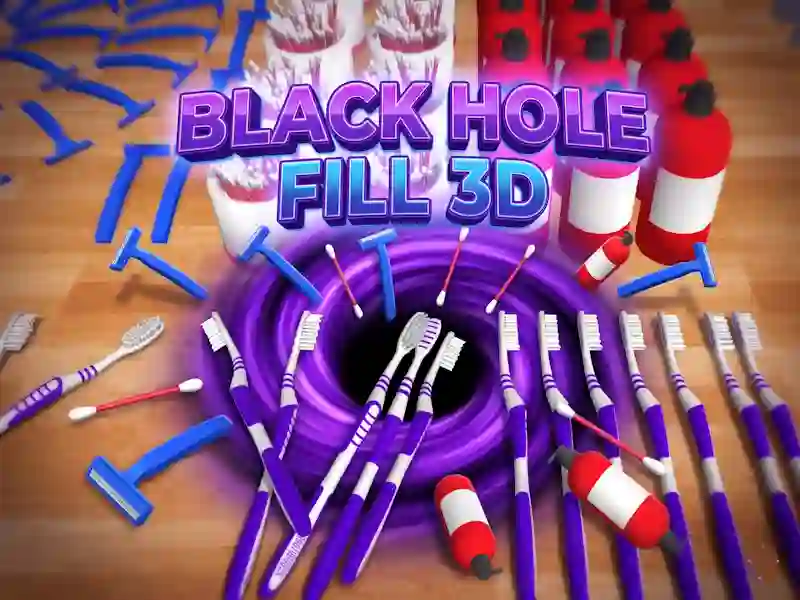 لعبة Black Hole Fill 3D على الانترنت