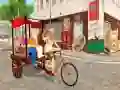 لعبة دراجة عامة: سائق ركشة على الانترنت