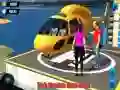 لعبة سيارة أجرة مروحية لنقل السائحين على الانترنت