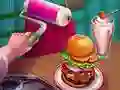 لعبة طهي وزينة على الانترنت