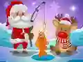 لعبة صيد الكريسماس لسانتا على الانترنت