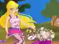 لعبة وينكس: ستيلا والجرو على الانترنت