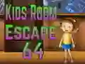 لعبة هروب من غرفة أطفال أمجل 64 على الانترنت