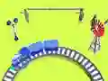 لعبة سباق القطارات 3D - العب على الانترنت