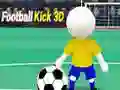 لعبة ركلة كرة القدم ثلاثي الأبعاد على الانترنت