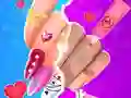 لعبة تحول أظافري على الانترنت