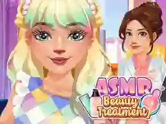 لعبة علاج الجمال ASMR على الانترنت
