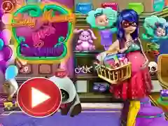 لعبة السيدة ماما تذهب للتسوق على الانترنت