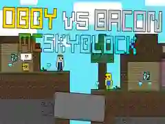 لعبة أوبي ضد بيكون: MCSkyblock على الانترنت لعبة أوبي ضد بيكون: MCSkyblock على الانترنت