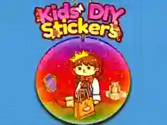 لعبة ملصقات تناقية للأطفال على الانترنت