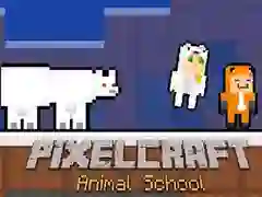 لعبة مدرسة الحيوانات بكسل كرافت على الانترنت لعبة مدرسة الحيوانات بكسل كرافت على الانترنت