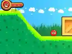 لعبة كرة حمراء تتدحرج على الانترنت